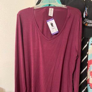 NWT XXL long sleeve top. Legging material